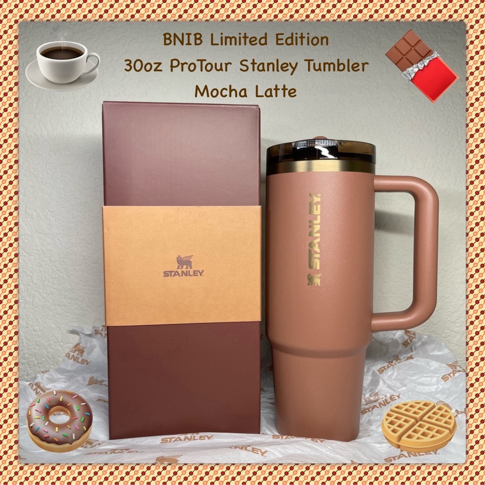 BNIB 30oz Limited Edition Mocha Latte Stanley ProTour Tumbler